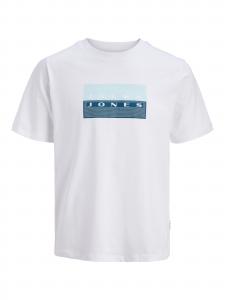 JACK & JONES Футболка 'JCOFusion' в белом цвете