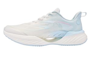 QIAODAN Летающая тень Team2 0 износостойкие противоскользящие низкие Q-KUNGFU PRO беговые кроссовки женские Jordan белый небесно-голубой, цвет Jordan White Sky Blue