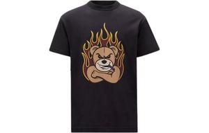 Футболка унисекс черная Moncler, черный