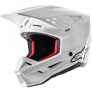 Шлем для мотокросса Alpinestars S-M5 Solid Ece 22.06, белый
