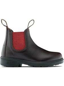 Ботинки челси "2590 Brown Leather with Crimson Elastic (Kids)" коричневого цвета Blundstone