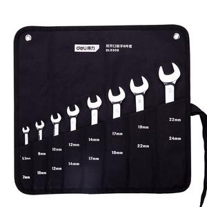 Набор двойных рожковых ключей Deli Mirror Двойной ключ с тупой головкой, набор из 8 предметов, 6–24 мм DL0308