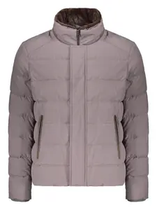 Стеганая куртка на молнии Herno, серый