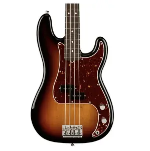 Fender American Professional II Precision Bass - 3-цветный Sunburst с грифом из розового дерева и чехлом HSC