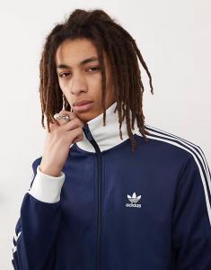 Спортивная куртка Adidas Originals Classics темно-синего цвета