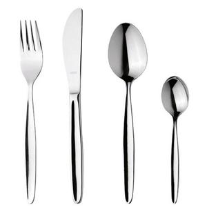 Волдо 48 шт. Набор столовых приборов для стейка/пиццы VIENNA 18/10, полированная нержавеющая сталь, нейтральный, вневременной, простой, универсальный - 102-886 - 12 человек Voldo