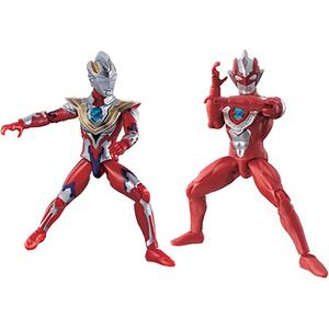 Ультрамен z герой игрушка, бета импакт и гамма фьючер сет, позируемые фигурки BANDAI