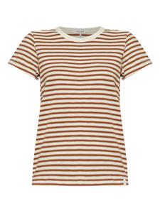 Полосатая футболка rag & bone, оранжевый