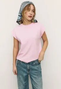 Базовая футболка со спущенными плечами Stradivarius, Salmon