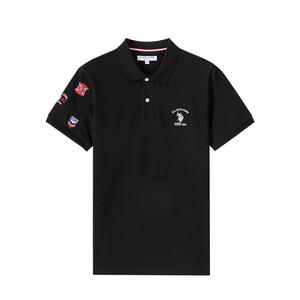 Мужская поло U.S. POLO ASSN., черный
