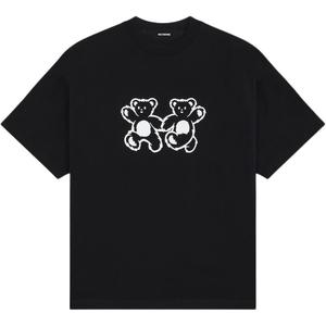 Футболка Teddy Twins WE11DONE, черная