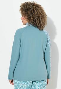 Топ с длинными рукавами Ulla Popken, светло-зеленый