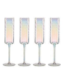 Набор из 4 флейт Tuscany Classics Iridescent Lenox, Clear