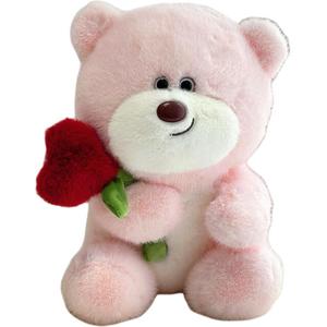 Плюшевый мишка Heart Bear ZITONG, розовый