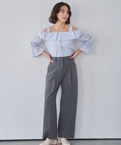 Широкие брюки с карманами Noela, цвет Gray