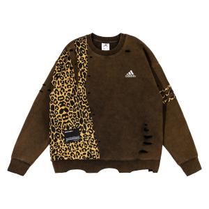 Adidas Свитшот унисекс коричневый