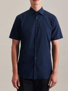 Seidensticker Рубашка - приталенный крой - темно-синего цвета