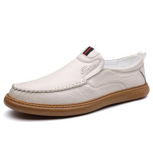 Повседневные кожаные туфли мужские Low top PTLS, белый