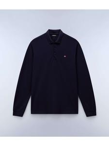 Napapijri Поло "Ealis Ls 1" синего цвета