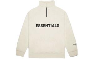 Толстовка унисекс FW20 кремового цвета Fear Of God Essentials, кремовый