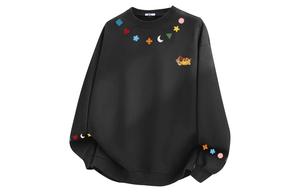 Свитшот Unisex Crew Neck Moderate Regular WARRIOR, темно-серый[thickened and fleece-lined]