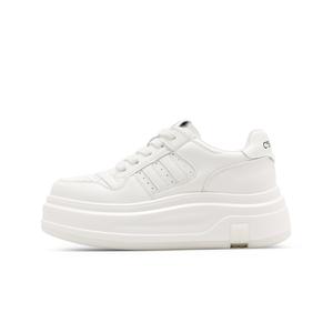 C°BANNER Женские устойчивые к истиранию лоу-топ скейтбордские кеды Ecru, цвет Ecru