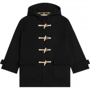 Пальто FW25 свободного кроя для женщин CELINE, черный