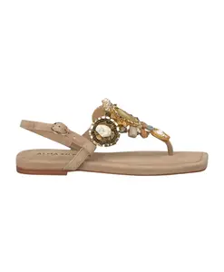 Плоские сандалии Alma En Pena, бежевый