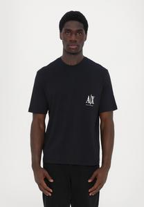 Базовая футболка Armani Exchange, темно-синий