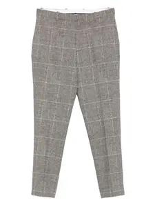 Брюки в клетку Circolo 1901, черный