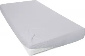 Простыня Primera "Мако из тонкого трикотажа", подходит для стандартных матрасов 90-100х200 см, 1 шт., светло-серый