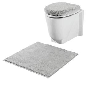 Коврик для ванной WC-Vorlage Erwin Müller 204333, 60x1,3x60 см, светло-серый