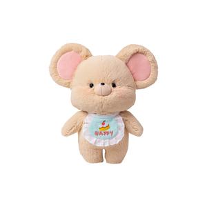 Игрушка Leloo Mouse плюшевая кукла высота 30 см X3COMMUNE, Lele Mouse Milk Tea