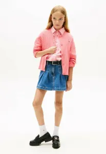 Кардиган крупной вязки с ажурным узором Tommy Hilfiger, Tropical Blush