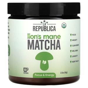 Матча LA Republica Lion's Mane, 2,12 унции (60 г)