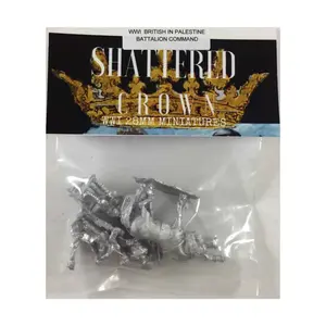 Командование батальона, WWI Shattered Crown Miniatures - British in Palestine (28mm)