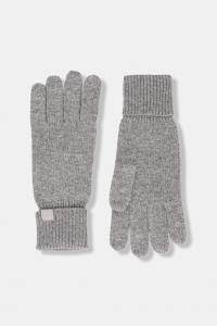 Кашемировые перчатки Calvin Klein, серый