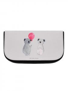 Косметичка Mr. & Mrs. Panda, серый пастельный