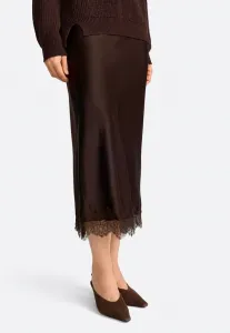 Юбка а-силуэта Rich & Royal, Dark Brown