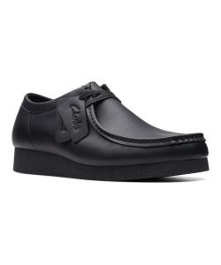 Повседневные черные кроссовки Clarks 619J Wallabee EVO WP