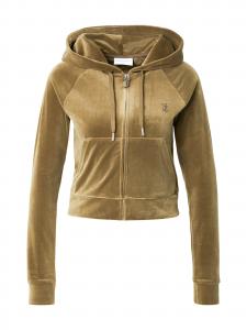 Juicy Couture Толстовка с молнией 'MADISON' в цвете Olive