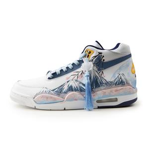 Баскетбольные кроссовки Flight Legacy Vintage для мужчин, среднего размера, розовый, белый Nike