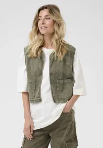 Жилет Cream, Heavy Washed Green