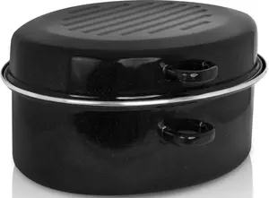 Жаровня Krüger с ручками, черный