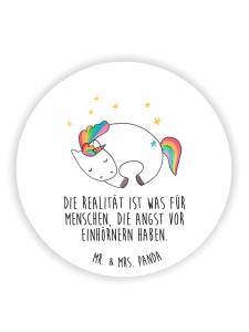 Mr. & Mrs. Panda Магнит на холодильник "Ночь единорога" с белой надписью