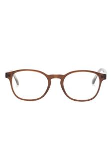 Ray-Ban очки в квадратной оправе, коричневый