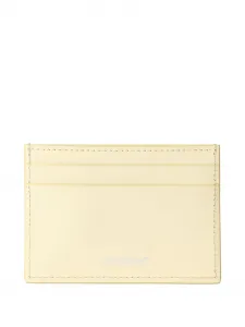 Кардхолдер с цитатой и стрелой Off-White, желтый