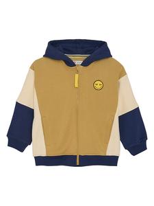 Noppies Спортивная куртка светло-коричневого/бежевого/темно-синего цвета