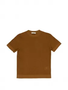 Футболка с коротким рукавом Paolo Pecora Kids, коричневый