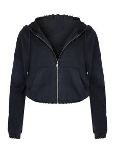 Толстовка с капюшоном на молнии No Matter What, черный